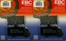 4 PASTIGLIE FRENO ANTERIORE