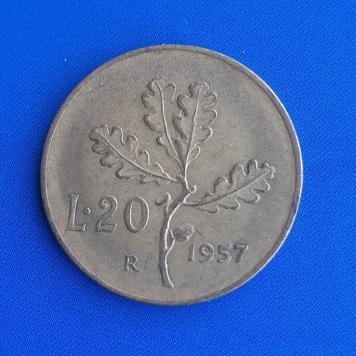 Moneta rara lire - rara , 1957