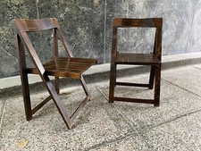 Coppia di sedie pieghevoli
