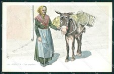 Genova Città Costumi Asino