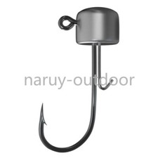 25 pezzi Ned Rig Jig Heads senza erbacce non verniciato basso crappie trota worm hook
