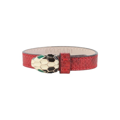 Bulgari bracelet cuir - bracelet, en