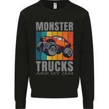 Monster Trucks Sono Il Mio Jam Felpa Uomo
