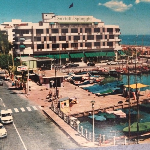 Cartolina vintage riccione - vintage,