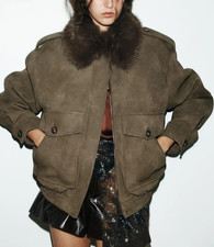 Giacca Zara verde kaki