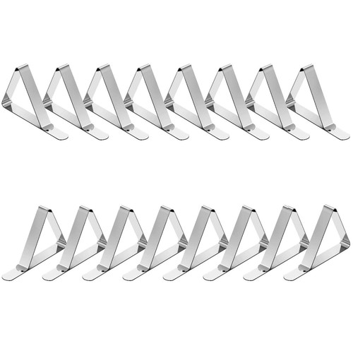 Clip per tovaglia 16confezioni - clip,