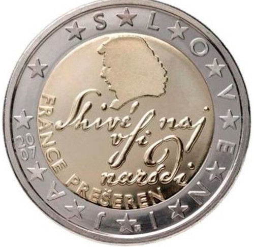 Euro slovenia 2007 moneta - 2007,