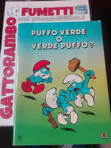 Puffo verde - verde,