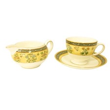 Wedgwood tazza piattino crema