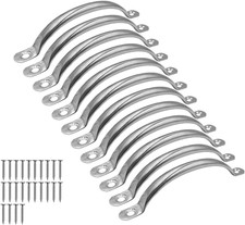 12 Pezzi Maniglie Acciaio