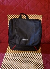 Beauty Case Unisex. American Tourister. Toilet Kit, Organizer. Nero, Rosso.