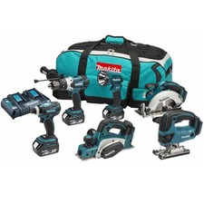 Makita 18v Li-ion 6 Pezzi Kit