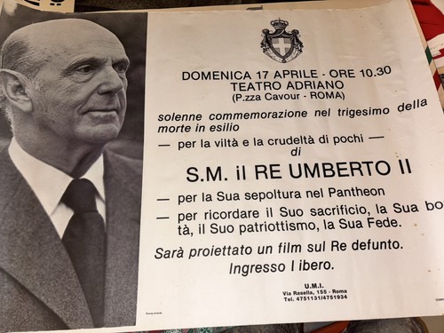 Manifesto anno 1983 trigesimo - anno,