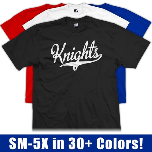 Shirt knights script - knights,