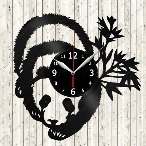 Panda vinyl record wall - panda,