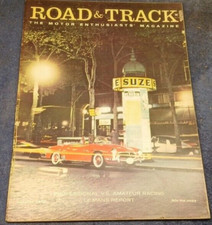 Road & Track Magazine ~