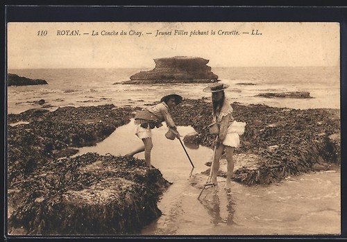 Cartolina royan conche - royan,, la