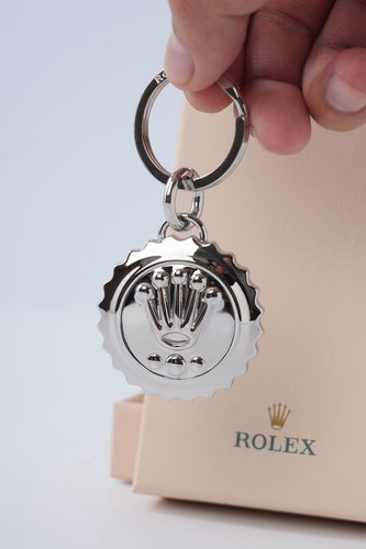 Metal crown rolex keychain key - rolex,