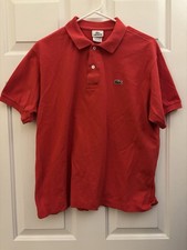 Lacoste collared polo size - lacoste,