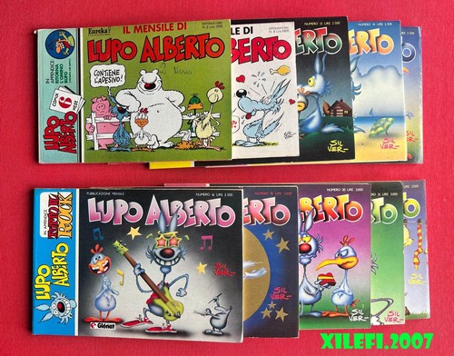 Lupo alberto lotto fumetti - lupo,