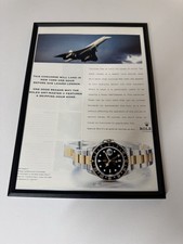 Framed Vintage Original Rolex