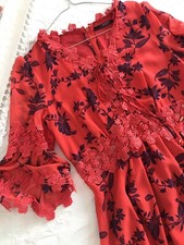 Abito Guess Fiori Corallo