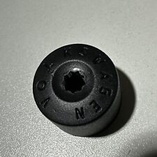 COPRIBULLONE ANTIFURTO ORIGINALE VOLKSWAGEN - PLASTICA NERA - BULLONE RUOTA