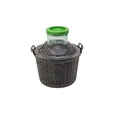 DAMIGIANA IN VETRO BOCCA LARGA