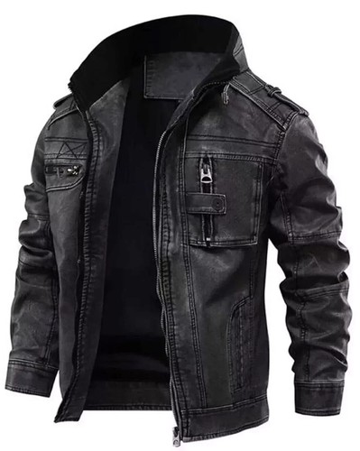 Giacca bomber uomo vera pelle - bomber,