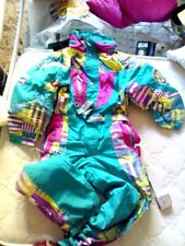 Tuta intera da sci neve Cacao anni 90 taglia 34 - 8 anni