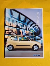 Fiat Seicento Brochure In