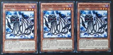 Set 3X : KRAKEN TESCHIO  in Italiano (Exc) SP13-IT007 Comune YUGIOH
