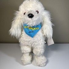 RARO Hotel per Cani Giulietta Barboncino Bianco Peluche 14” 2008 FAO Nero