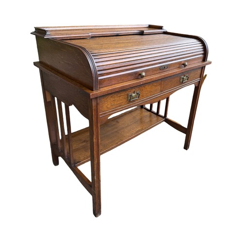 Antique edwardian oak - antique, roll