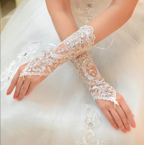 Guanti sposa lunghi - da, in