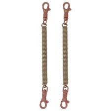 2 pezzi portachiavi a molla