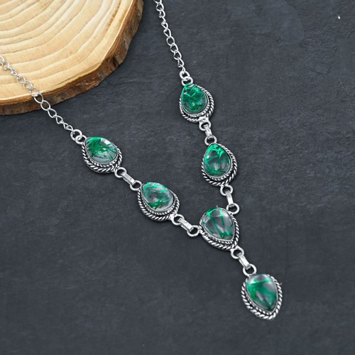 Collana con gioielli - , in