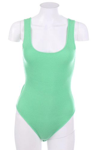 Zara body smanicato verde - zara, m