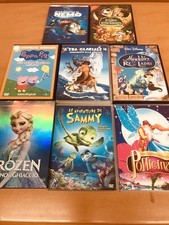 LOTTO 8 DVD ANIMAZIONE BAMBINI