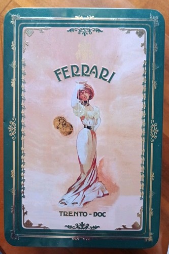 Scatola latta ferrari - latta, trento