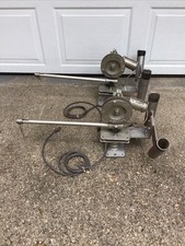 Lotto 2 Deambulatore Elettrico Downrigger Vecchia Scuola Funzionante Porta Asta Basi Contatori