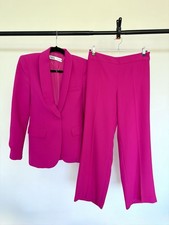 Zara Set Tuta Donna Rosa Caldo