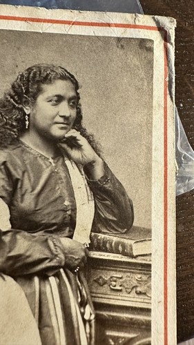 Rara foto cdv del xix - xix, secolo