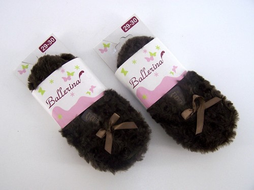 Ballerine peluche morbide - ballerine,