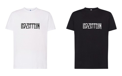 Shirt led zeppelin logo uomo - led,