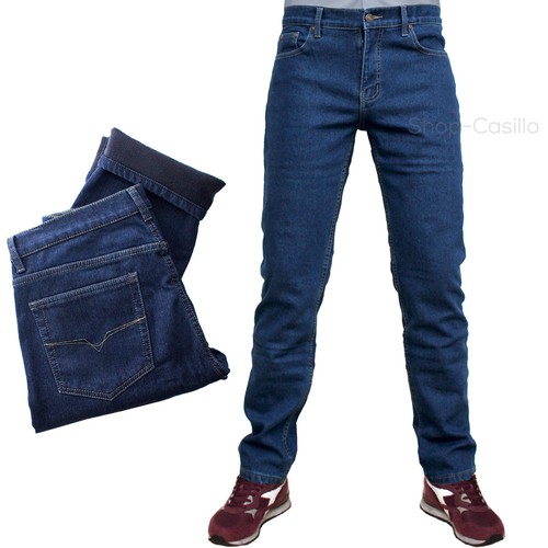 Jeans uomo imbottito pile - imbottito,