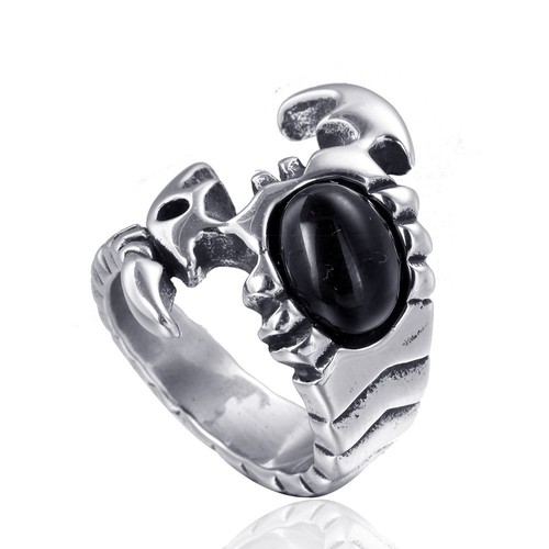 Anello scorpione pietra - scorpione,