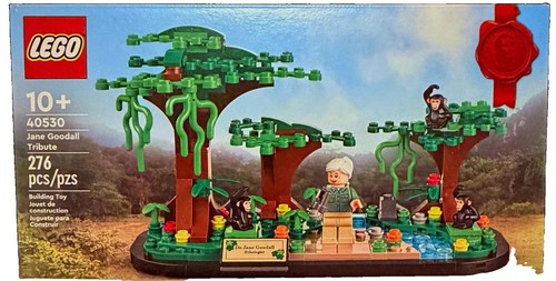 Lego jane goodall tribute - jane,