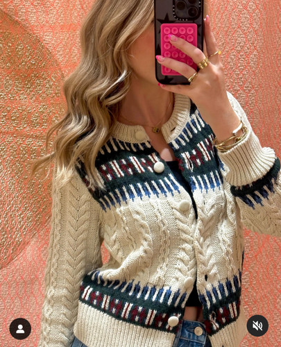 Nwt zara jacquard knit - nwt,