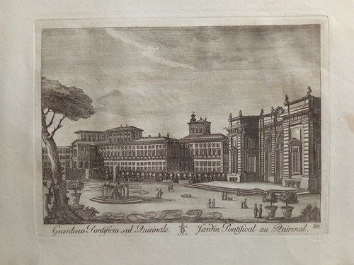Roma giardino pontificio del - roma,